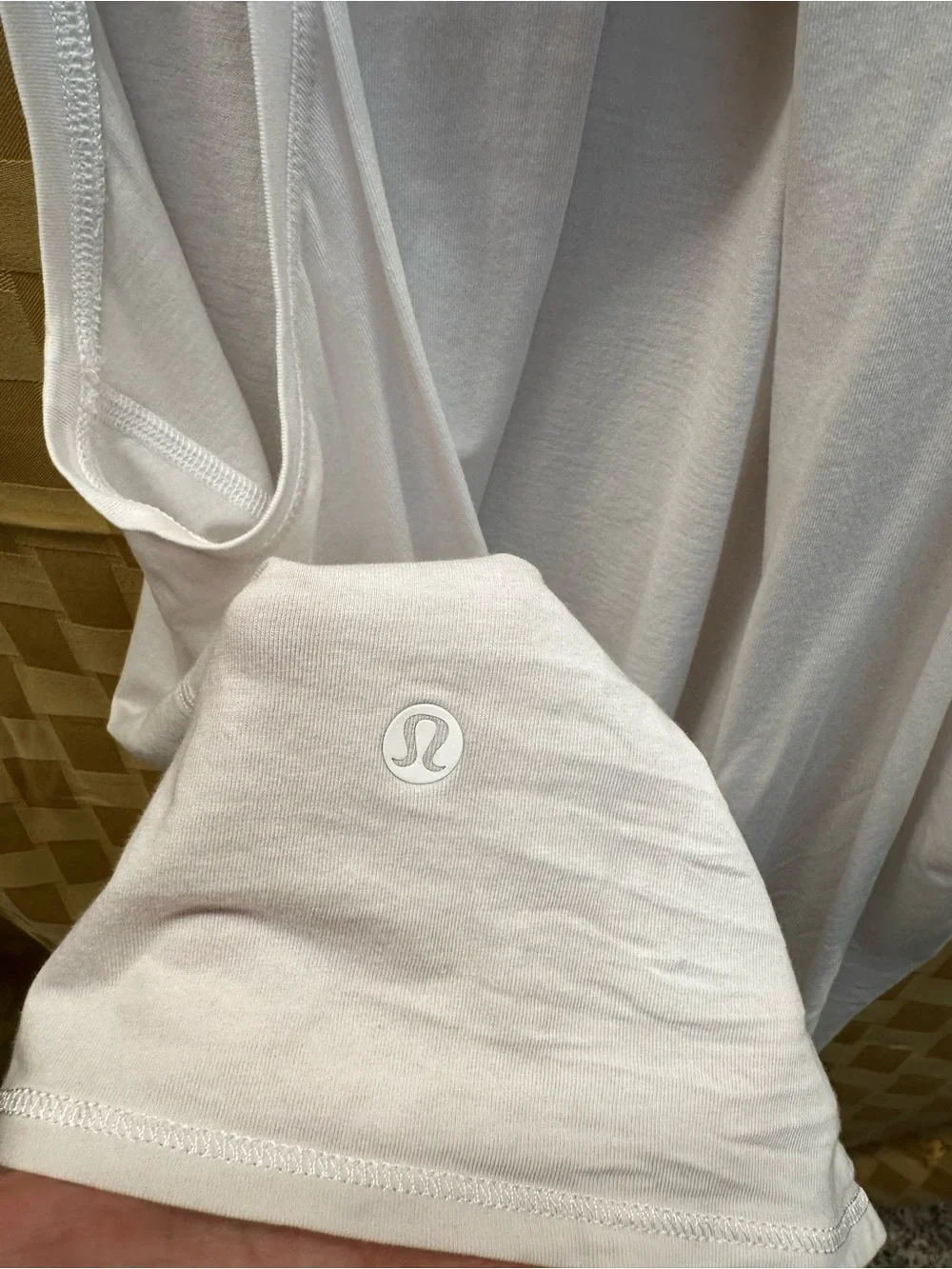 lululemon athletica White Tank Top